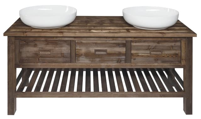 BRAND szafka umywalkowa 160x73x50cm ze świerka