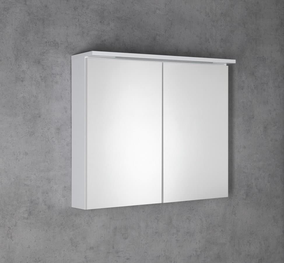 KAWA STRIP szafka z lustrem i LED 80x70x22cm