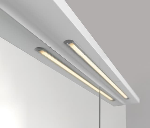 KAWA STRIP szafka z lustrem i LED 80x70x22cm