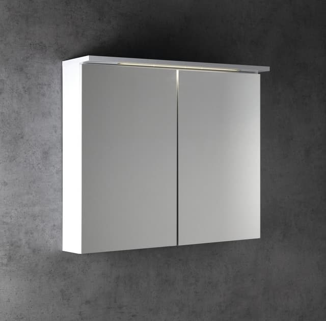 KAWA STRIP szafka z lustrem i LED 80x70x22cm