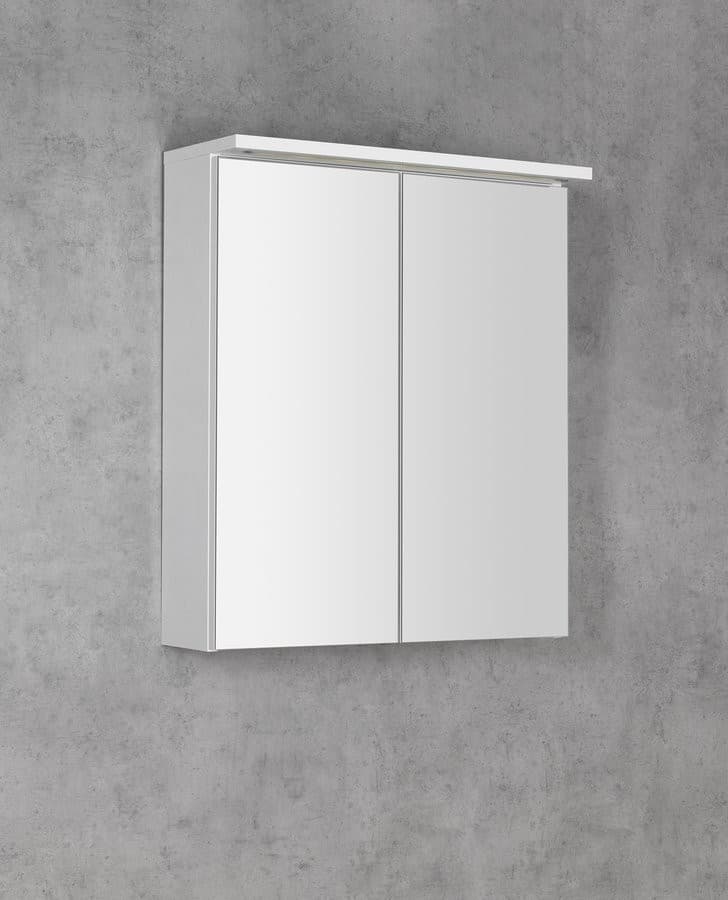 KAWA STRIP szafka z lustrem i oświetleniem LED 60x70