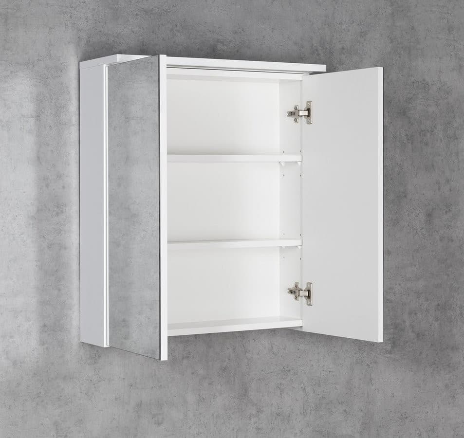 KAWA STRIP szafka z lustrem i oświetleniem LED 60x70