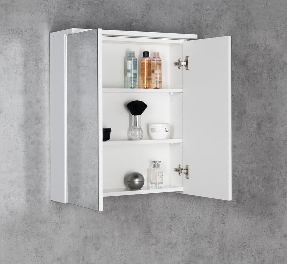 KAWA STRIP szafka z lustrem i oświetleniem LED 60x70