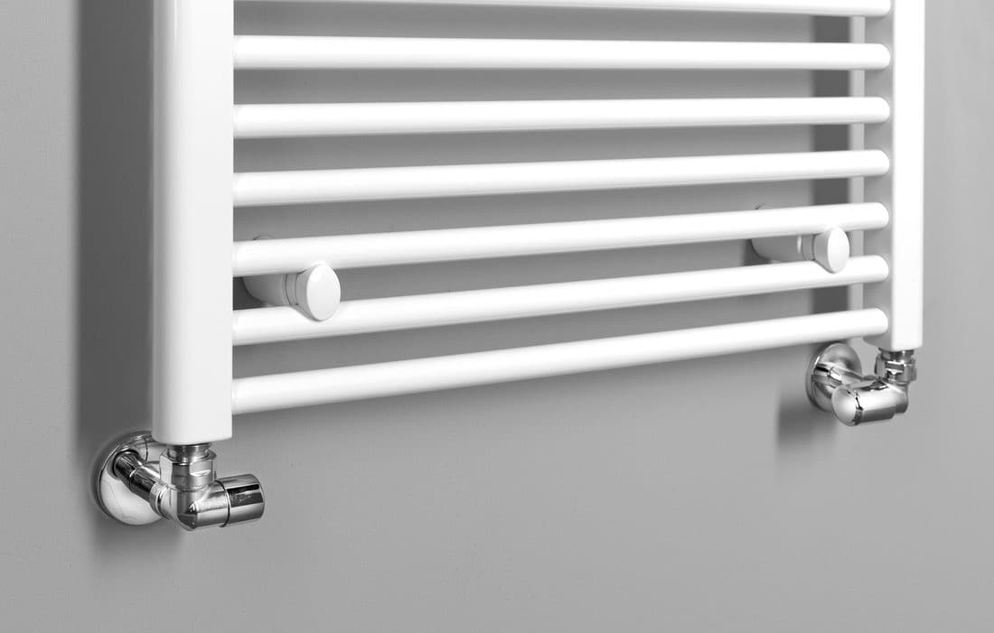 DIRECT grzejnik łazienkowy 600x1320 mm, elektryczny biały