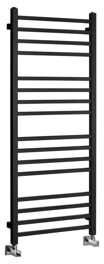 METRO grzejnik łazienkowy drabinkowy 500x1200 mm czarny mat
