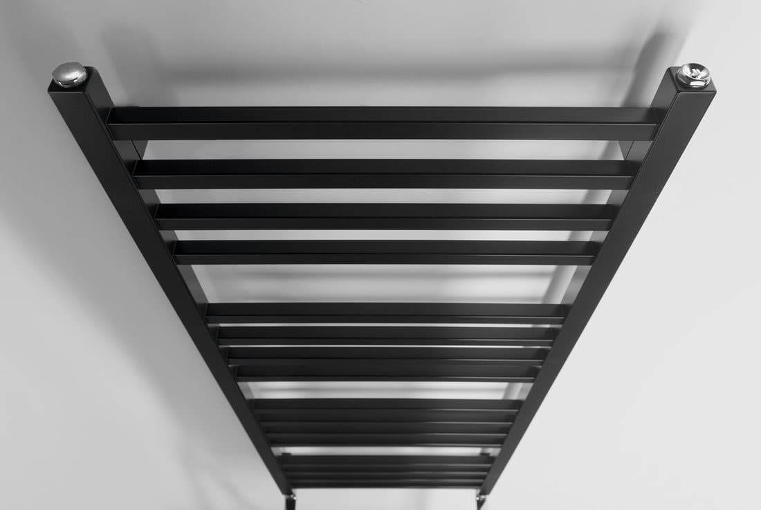 METRO grzejnik łazienkowy drabinkowy 500x1200 mm czarny mat