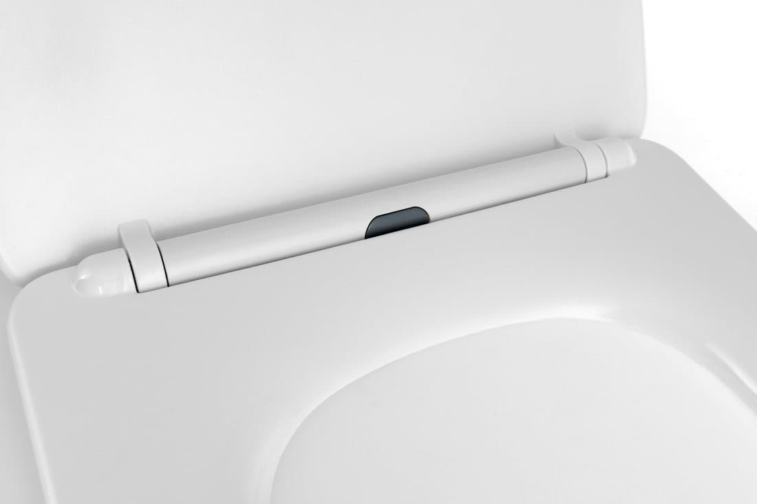 PACO deska toaletowa SLIM Soft Close duroplast biała