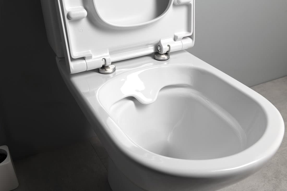 BEHRENS RIMLESS kompakt WC z odpływem pionowym/poziomym