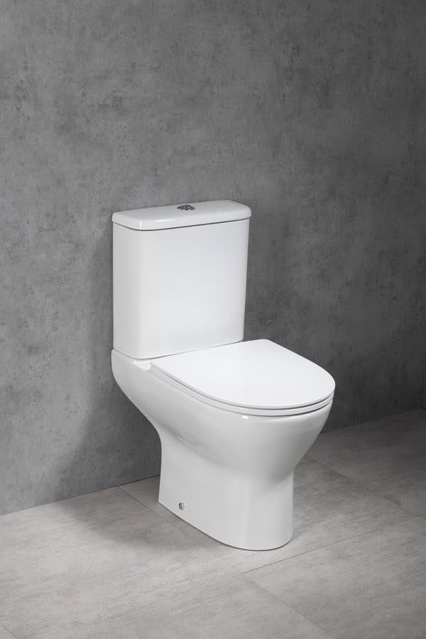 DARIO deska WC SLIM Soft Close duroplastowa biała