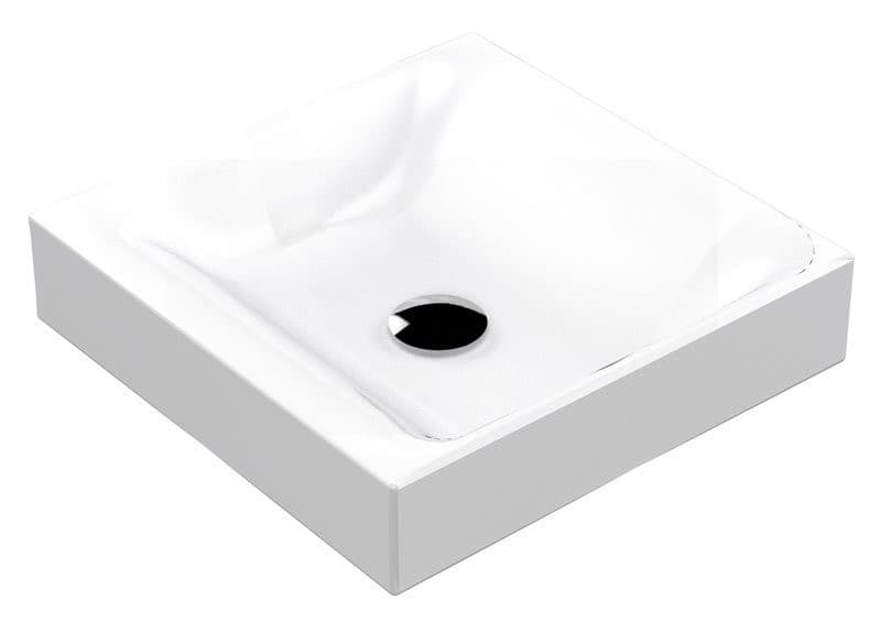 CENTO umywalka ceramiczna nablatowa 45x45 cm