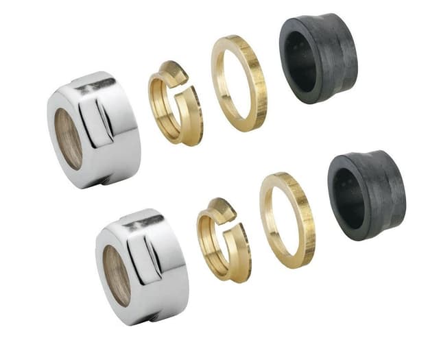 Złączki do Miedzi 15mm, stal nierdzewna matowe