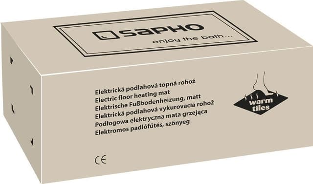 WARM TILES mata grzejna 4,2m2, dwużyłowa 670W