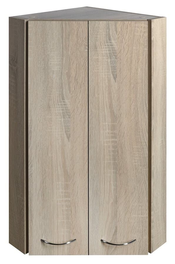ZOJA KERAMIA FRESH szafka narożna 35x76x35cm dąb platin