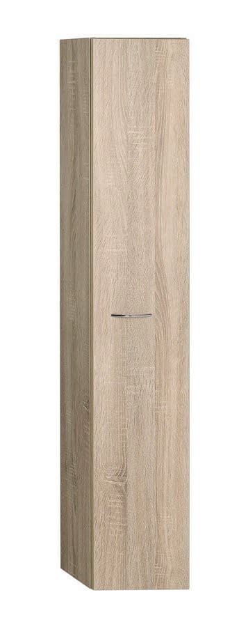 ZOJA/KERAMIA FRESH wysoka szafka łazienkowa dąb platyn 25x140cm
