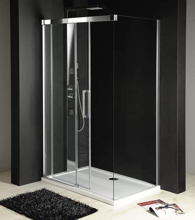 FONDURA kabina prysznicowa 140x80 cm z uniwersalnym otwieraniem
