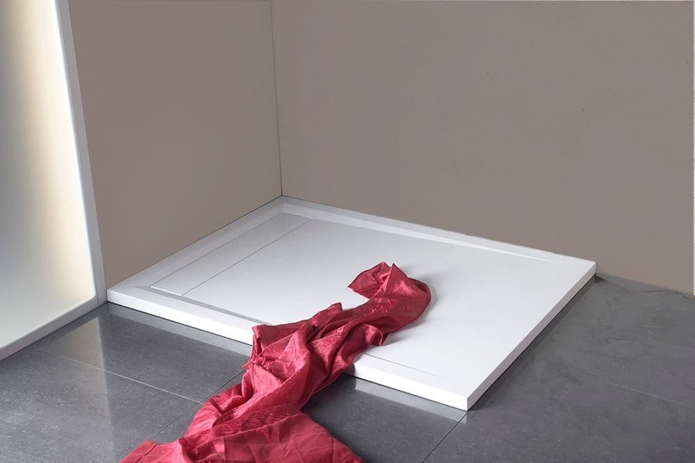 VARESA brodzik kompozytowy prostokątny 120x80cm