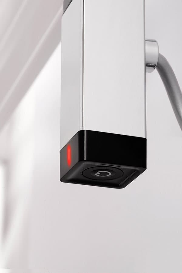 ONE grzałka elektryczna z termostatem 400 W chrom