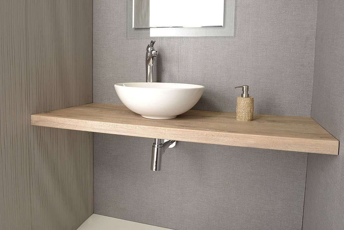 AVICE blat 120x50cm dąb Rover - Blat DTD z laminatem HPL