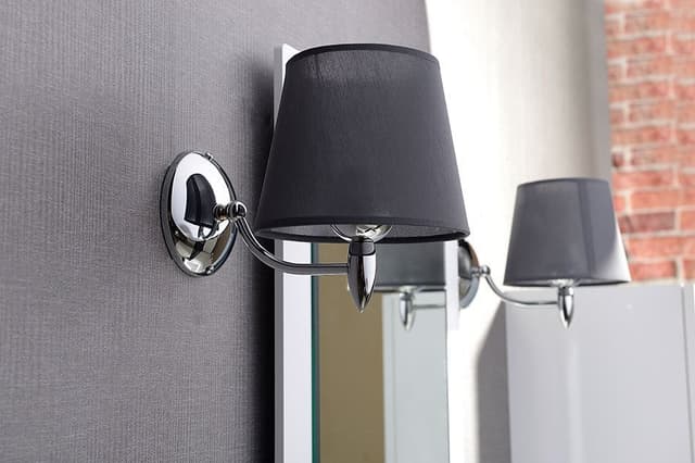 HANBO lampa ścienna E27 60W chrom