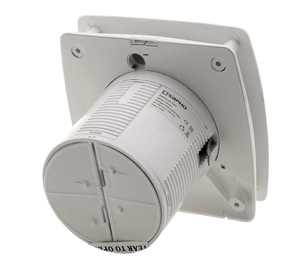 LEX wentylator łazienkowy osiowy 15W 100mm biały