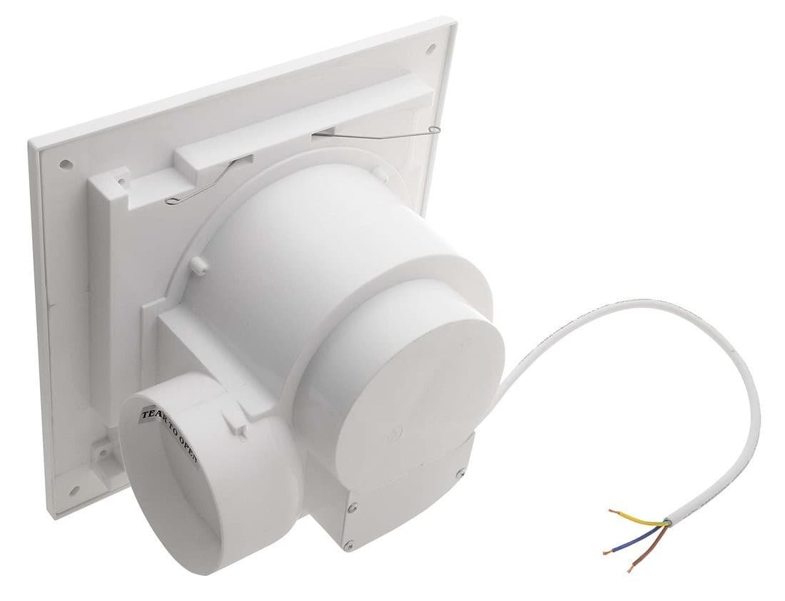 TECTO wentylator sufitowy osiowy 20W 100mm biały