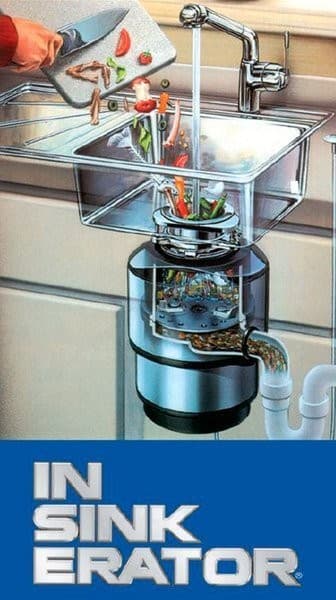 IN SINK młynek do odpadów 230V 380W pneumatyczny