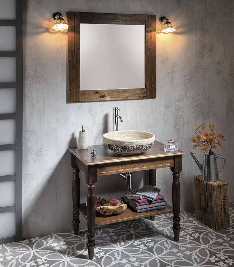 TRAPANI kinkiet ceramiczny E14 40W, chrom