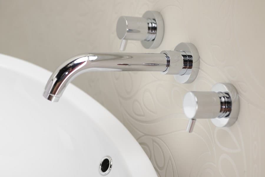 AIRTECH bateria umywalkowa podtynkowa 3-elementowa chrom