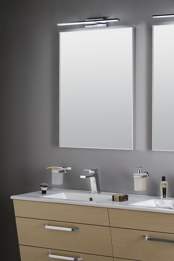 ESTHER ścienne oświetlenie LED 6 W chrom 494x62 mm