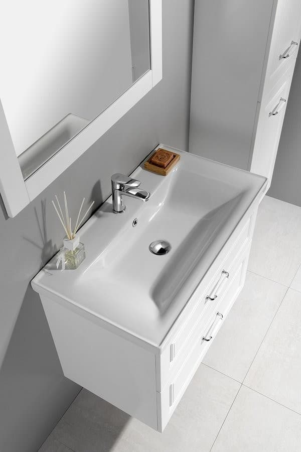 SAVA 80 umywalka meblowa 80x46 cm biała