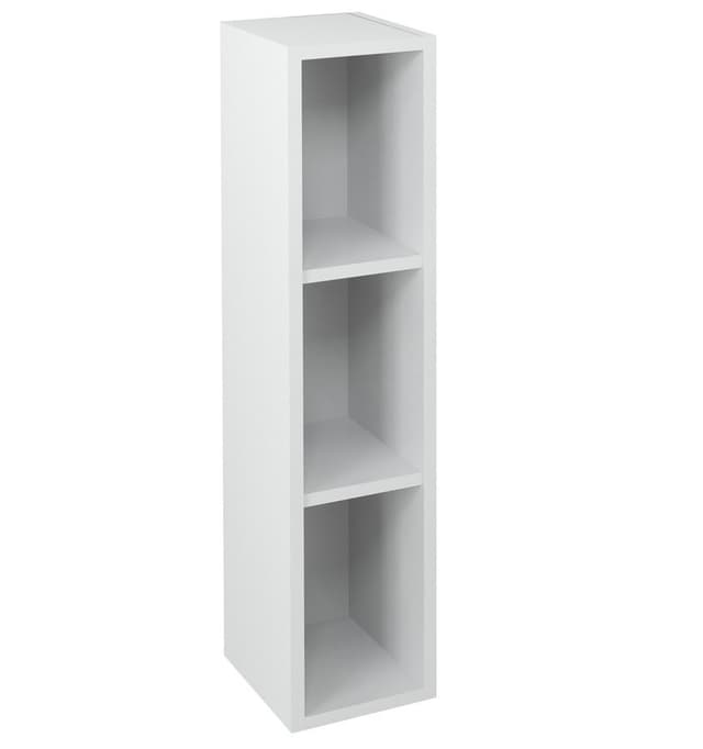 ESPACE otwarta szafka wisząca z półkami 20x94x22cm, biała