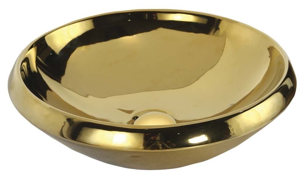MINIMAL umywalka na blat 45 cm złota (MN045.00010)