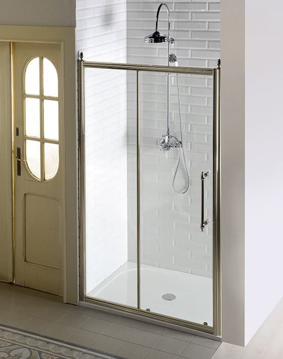 ANTIQUE drzwi prysznicowe przesuwne 1100mm z Coated Glass