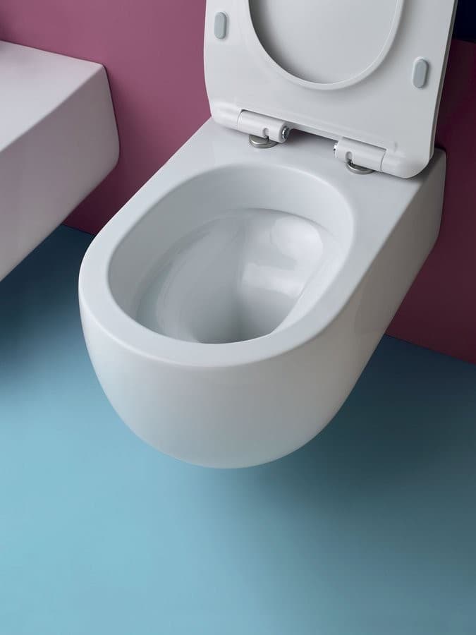 FLO WC wiszące Rimless 37x54cm toaleta bezrantowa