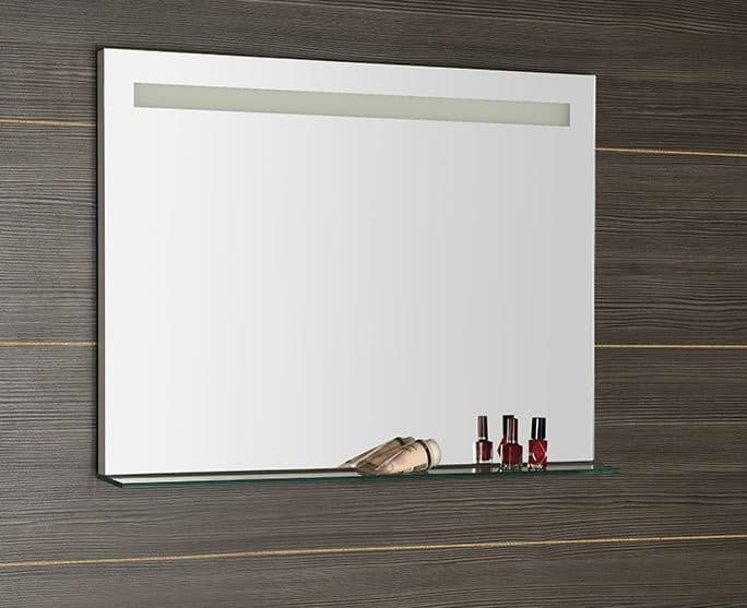 Lustro BRETO LED z półką 800x608 mm