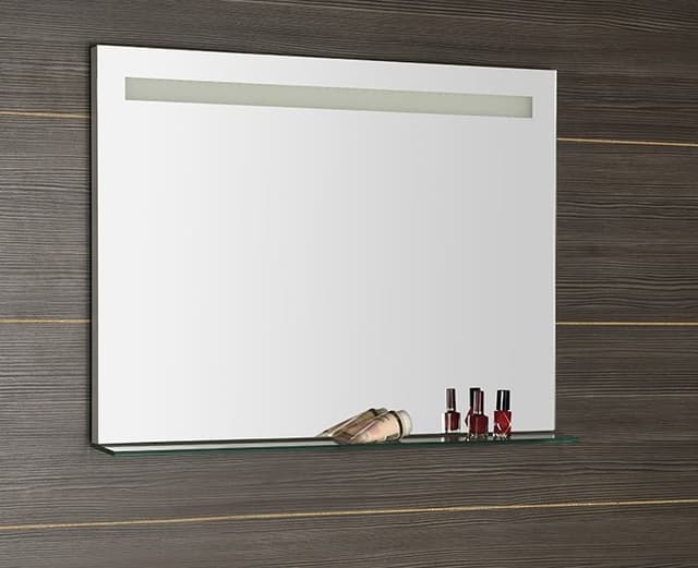 Lustro BRETO LED z półką 800x608 mm