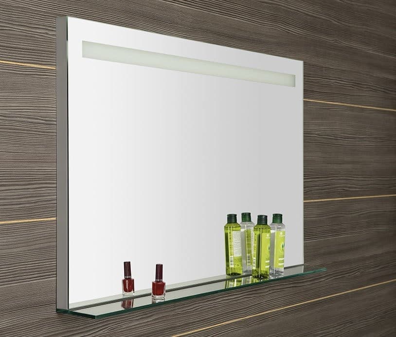 Lustro BRETO z LED i półką 1000x608 mm