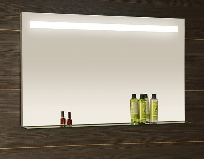 Lustro BRETO z LED i półką 1000x608 mm