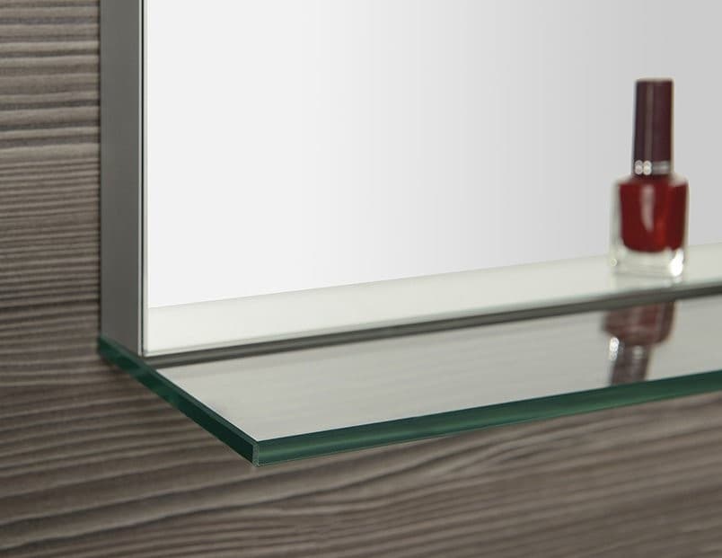 Lustro BRETO z LED i półką 1000x608 mm