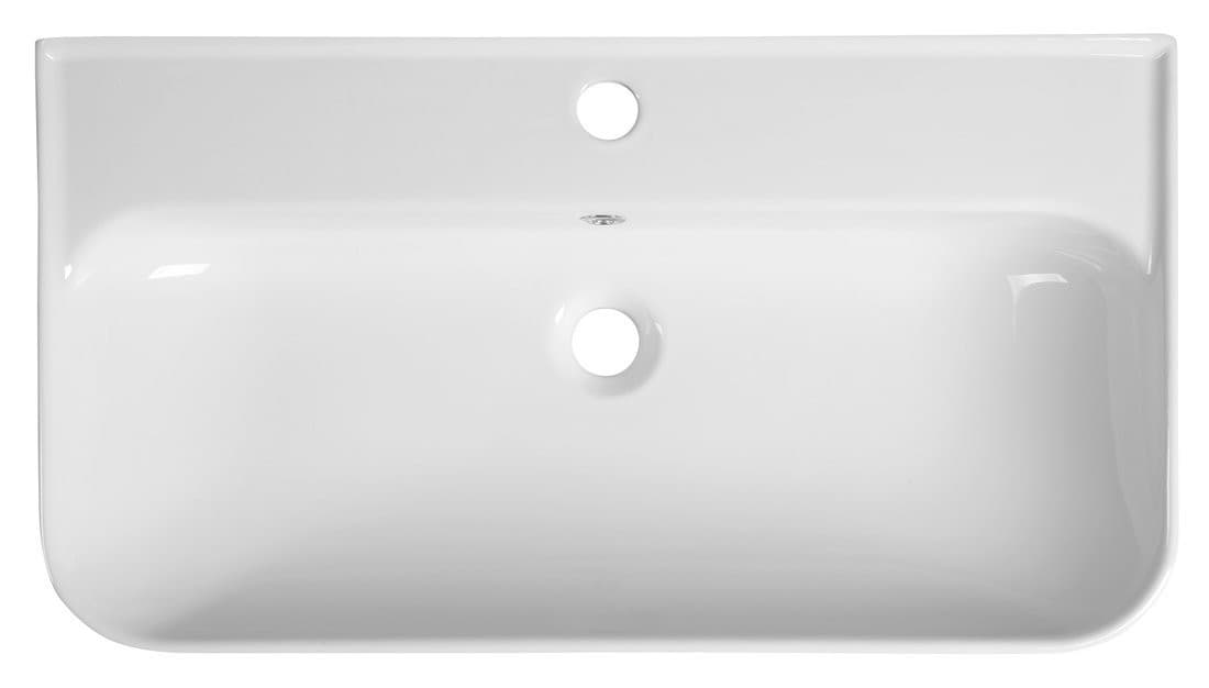 SISTEMA U umywalka ceramiczna 70x38 cm, biała