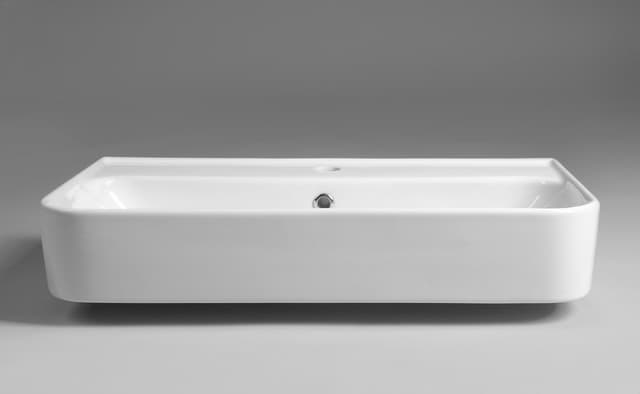 SISTEMA U umywalka ceramiczna 70x38 cm, biała