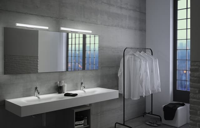 IRENE 2 LED oświetlenie ścienne 9W chrom (500x35x77 mm)