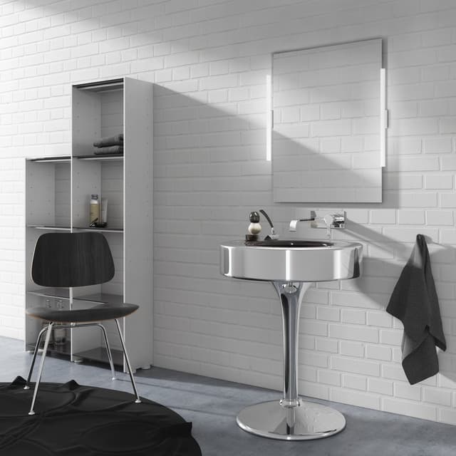 IRENE 2 LED oświetlenie ścienne 9W chrom (500x35x77 mm)