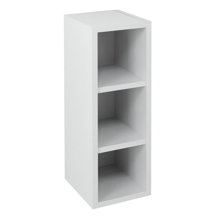 ESPACE szafka otwarta z półkami 20x60x22cm (biały)