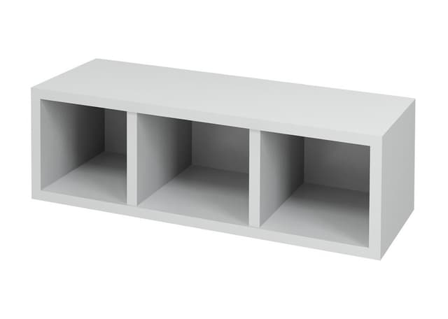 ESPACE szafka otwarta z półkami 20x60x22cm (biały)