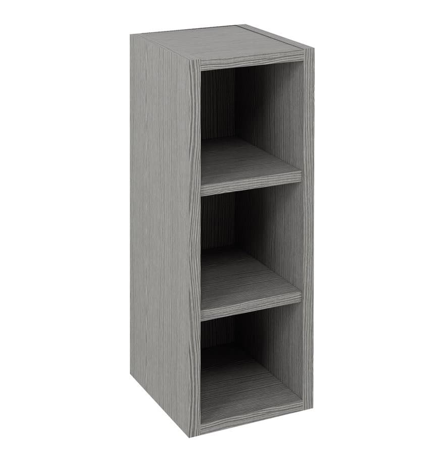 ESPACE otwarta szafka z półkami, dąb srebrny 20x60x22cm