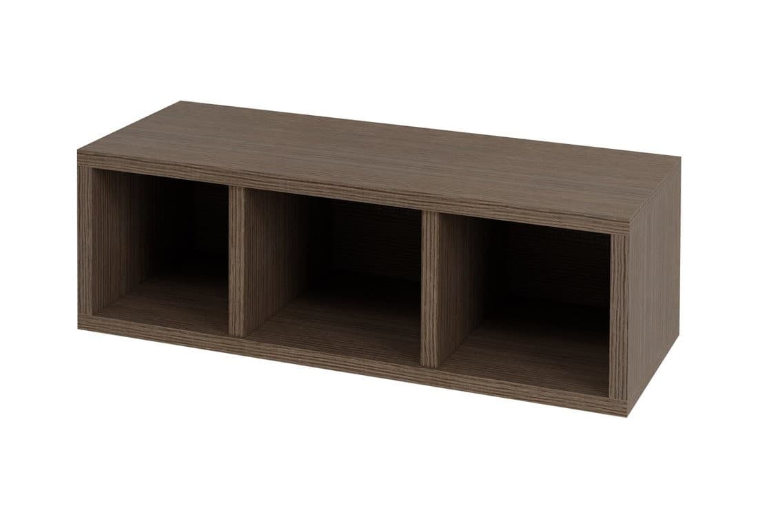 ESPACE szafka otwarta z półkami, sosna rustyk 20x60x22cm