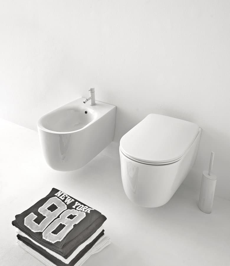 NOLITA deska WC SLIM Soft Close biała