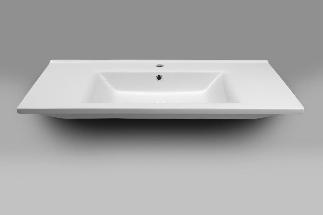 ZUNO 100 umywalka meblowa 100x45 cm biały