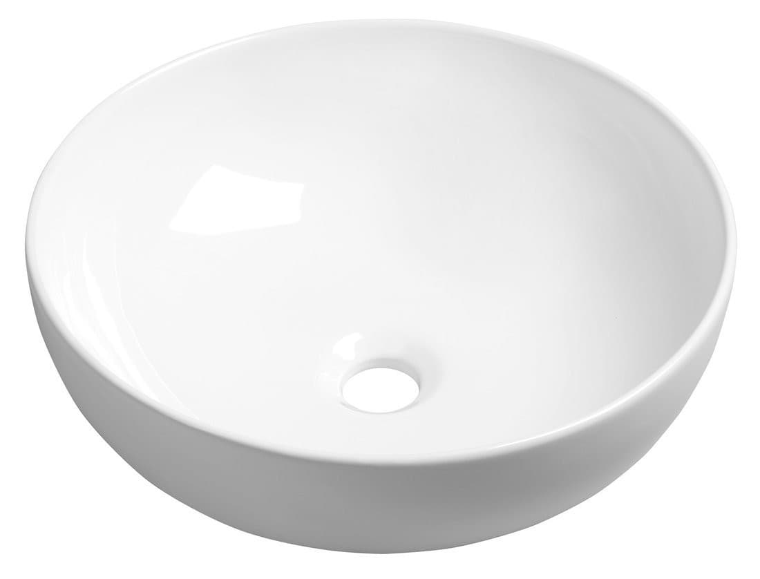 RONDANE umywalka nablatowa ceramiczna Ø 41 cm